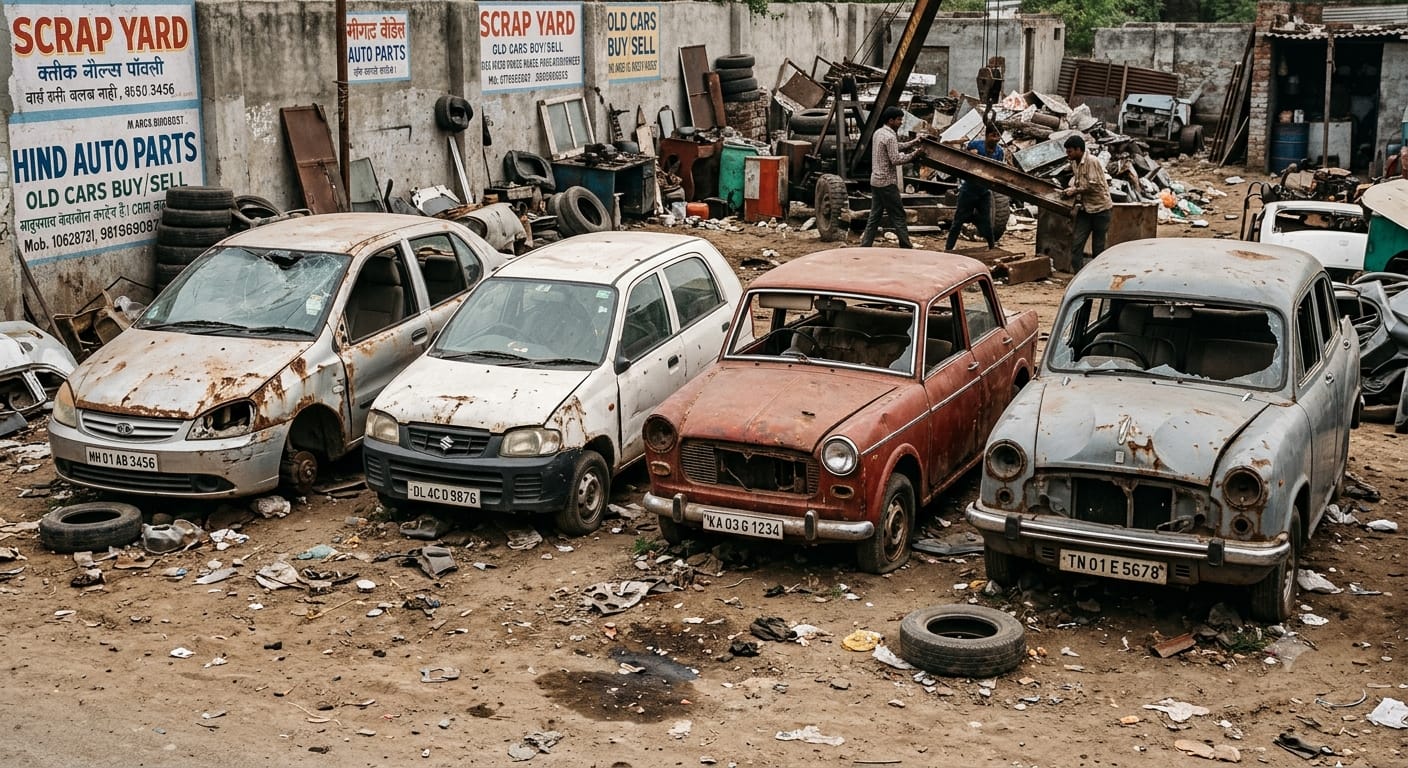 Old Car Scrap